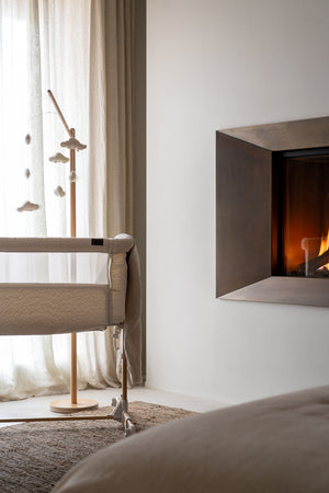 FORSALA - Co-sleepe - Naturel Bouclé - Cream