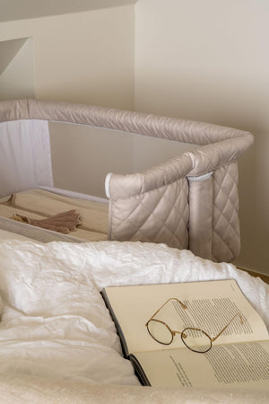 FORSALA - Co-sleepe - Naturel Quilted - Clay