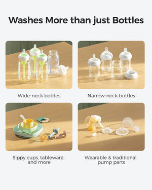 Pela sótthreinsi og uppþvottavéla - Momcozy KleanPal Pro Baby Bottle Washer and Sterilizer