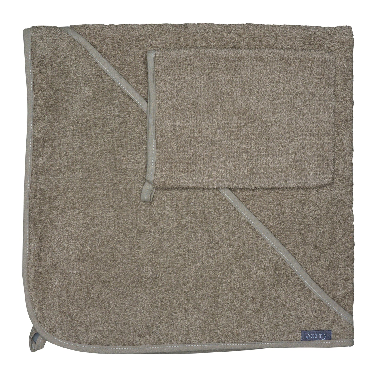 FORSALA - Handklæði með hettu og þvottapoki