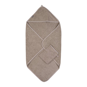 FORSALA - Handklæði með hettu og þvottapoki