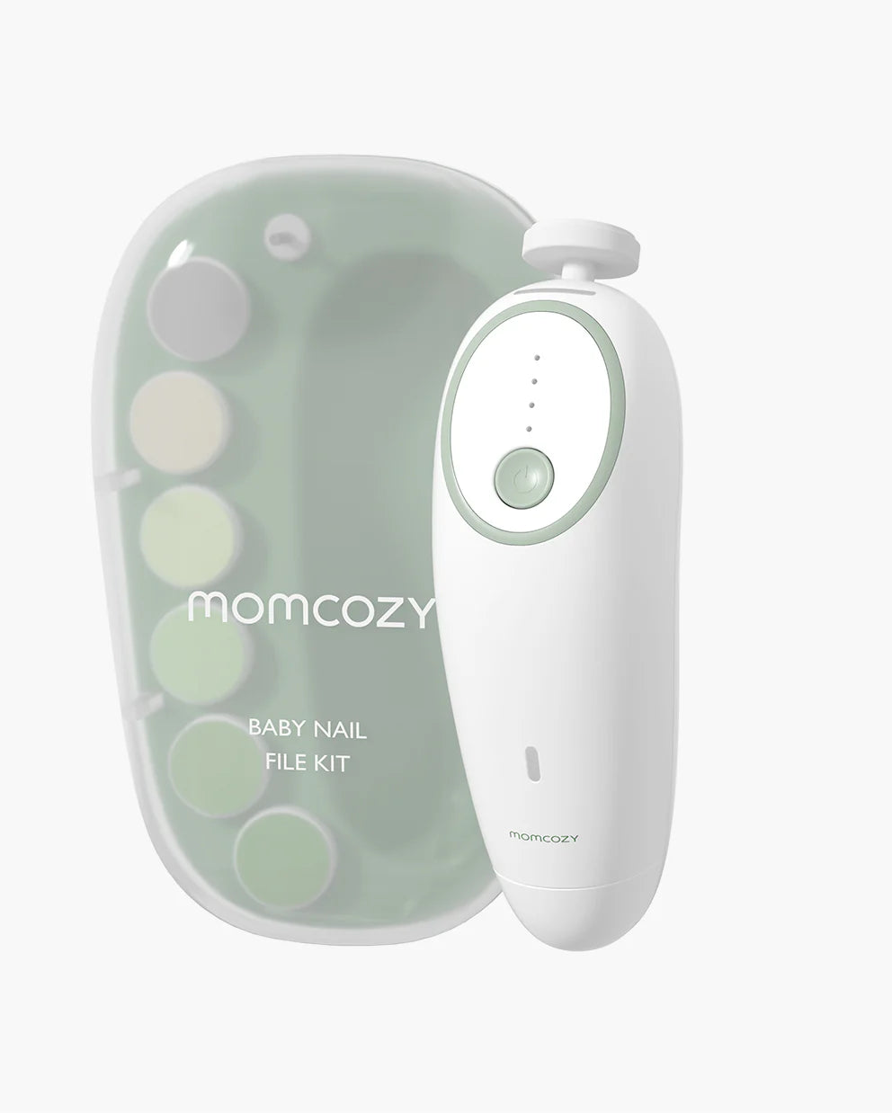 Rafmagns Naglaþjöl fyrir börn - Momcozy Electric Baby Nail File