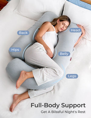 Meðgöngupúði - Momcozy U Shaped Pregnancy Pillow