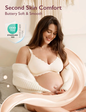 Gjafahaldari - Jelly Strip Seamless Nursing Bra YN46