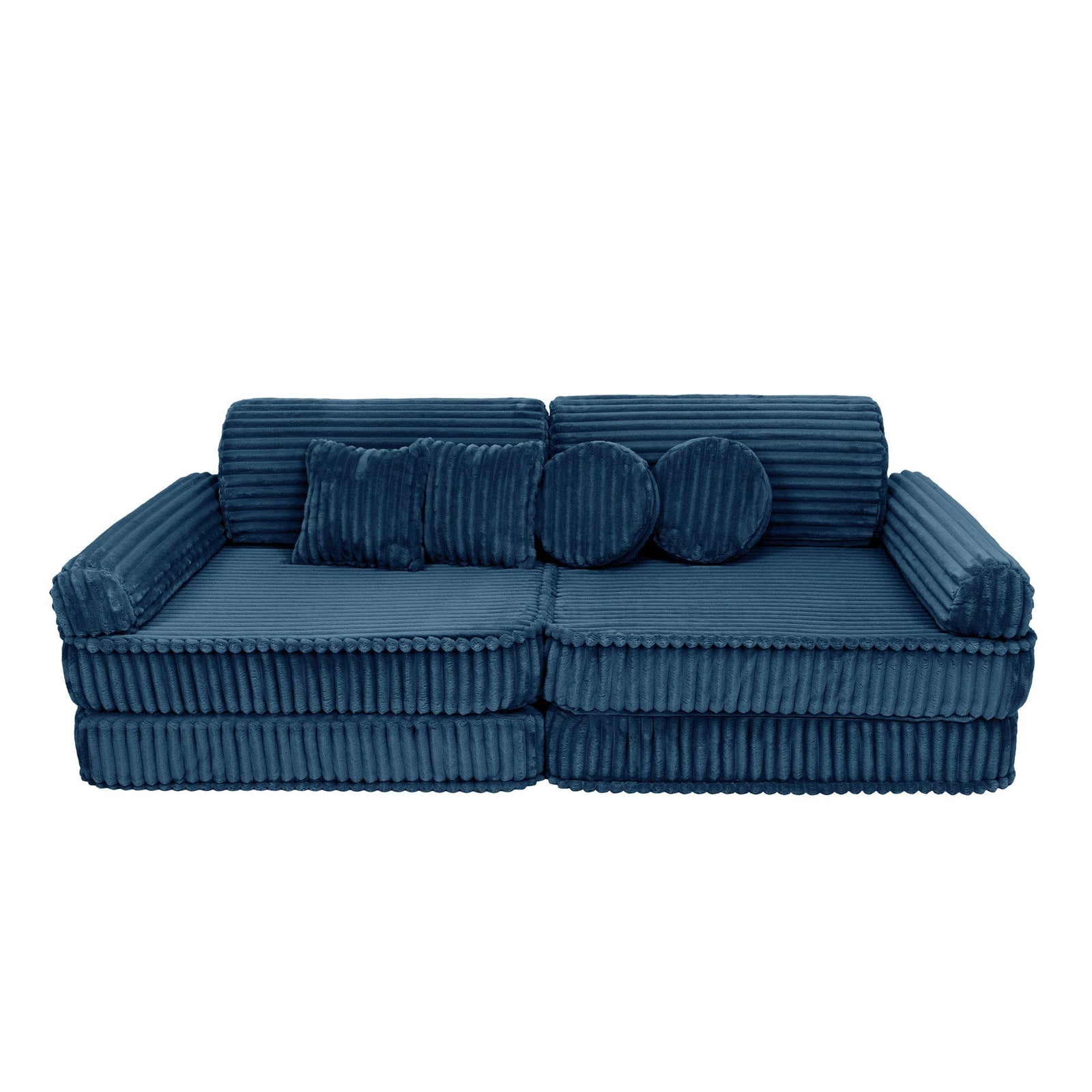 Modular Churros Leiksófi - Midnight Blue