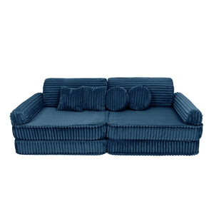 Modular Churros Leiksófi - Midnight Blue