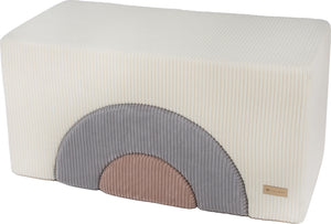 Corduroy Regnboga Kubbar