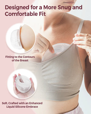 Mjólkursafnari 2stk - Momcozy Breast Milk Collector