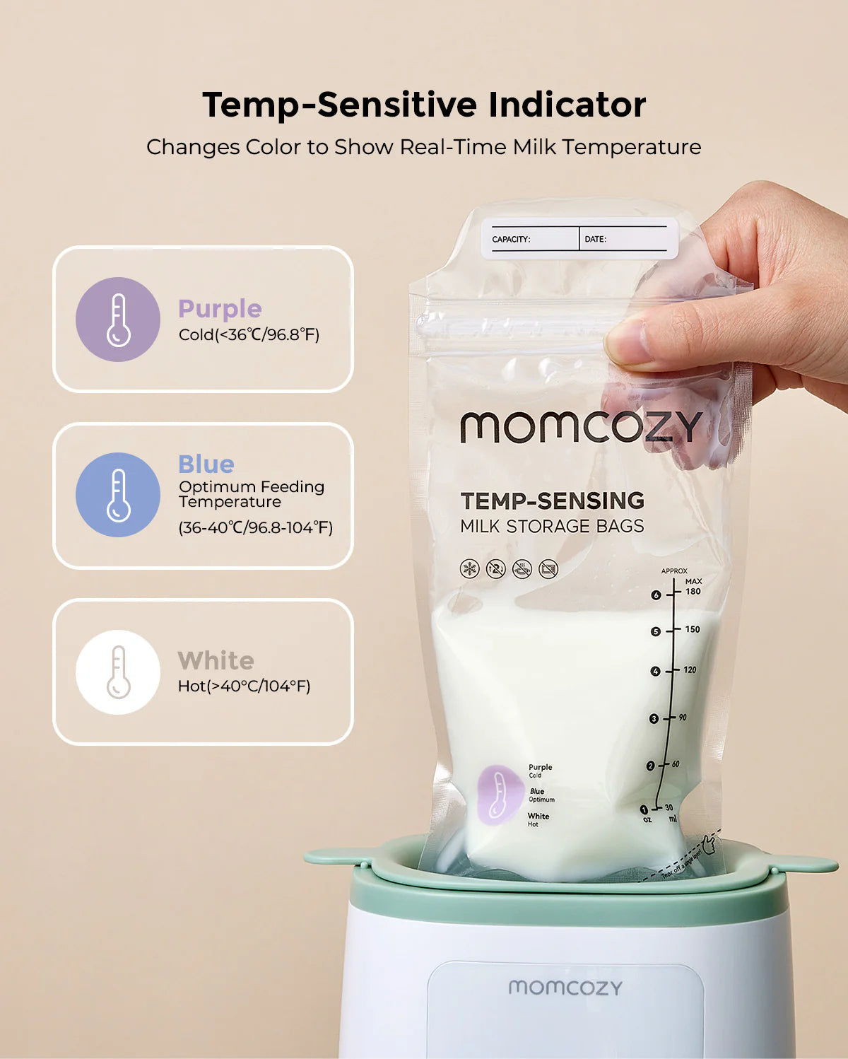 Frystipokar Fyrir Brjóstamjólk 50stk - Breastmilk Storage Bags