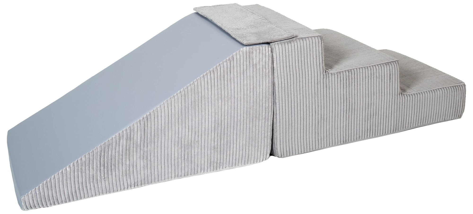 Midi Slide and Step kubbar Flauel Grátt