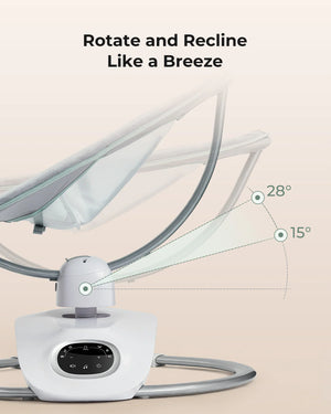 Momcozy Ömmustóll - Momcozy CocoSway 3D-Motion Electric Baby Swing