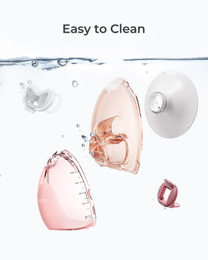 Air 1 Ultra-slim Handfrjáls brjóstapumpa - Momcozy Air 1 Ultra-slim Breast Pump