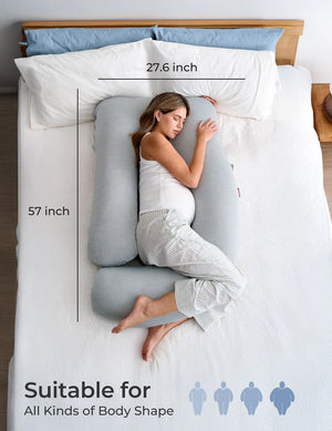 Meðgöngupúði - Momcozy U Shaped Pregnancy Pillow