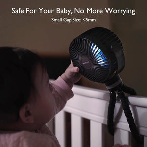 Vifta á kerru -Momcozy Portable Stroller Fan