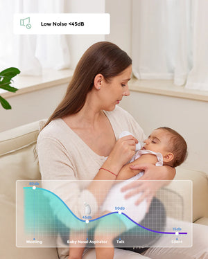 Rafmagns Nefsuga fyrir Börn - Momcozy Baby Nasal Aspirator