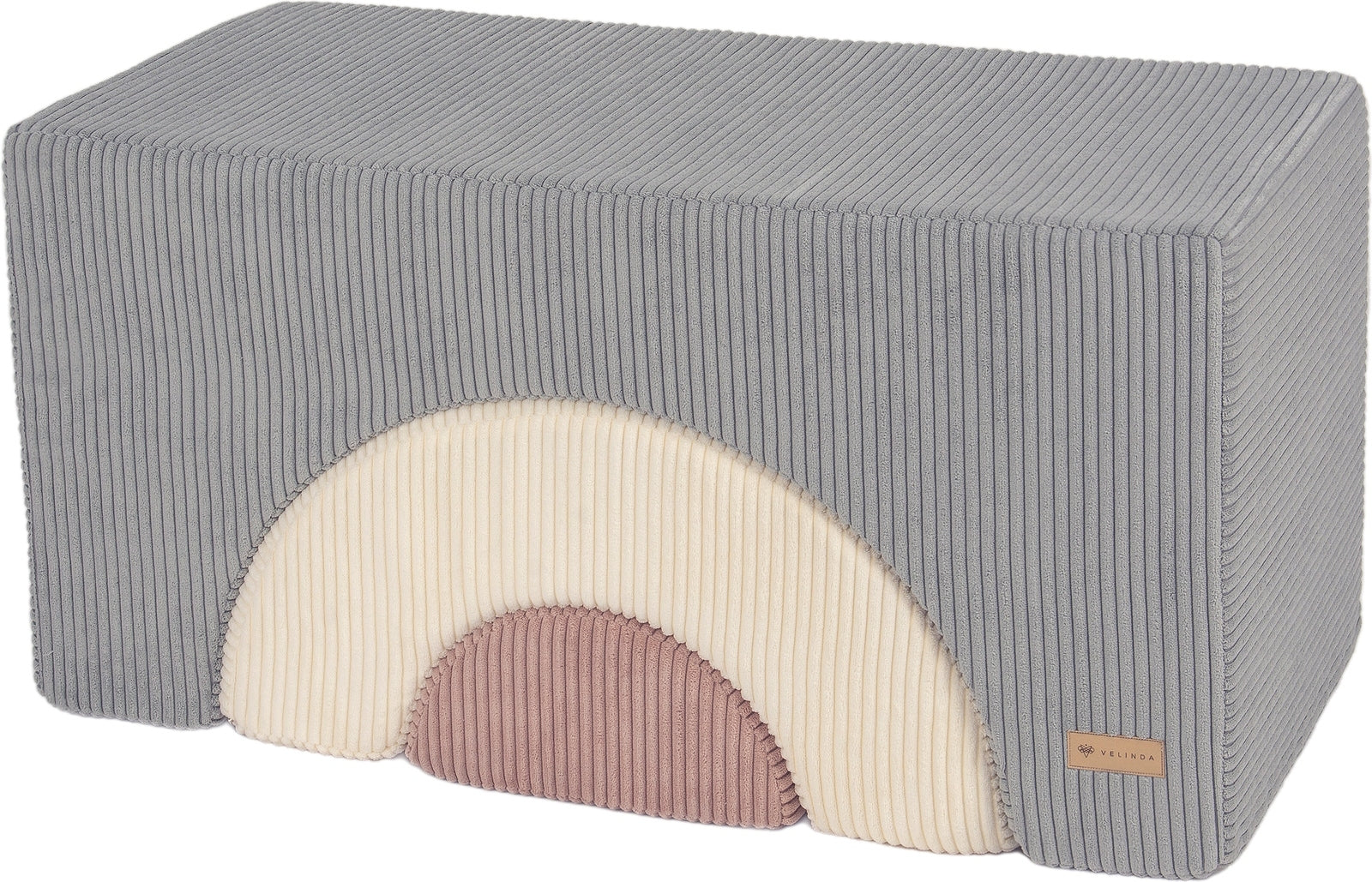 Corduroy Regnboga Kubbar