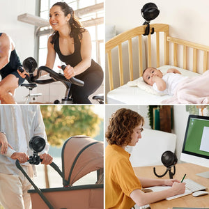 Vifta á kerru -Momcozy Portable Stroller Fan
