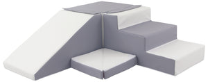 Slide and step kubbar