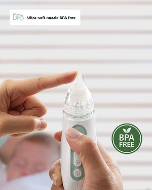 Rafmagns Nefsuga fyrir Börn - Momcozy Baby Nasal Aspirator