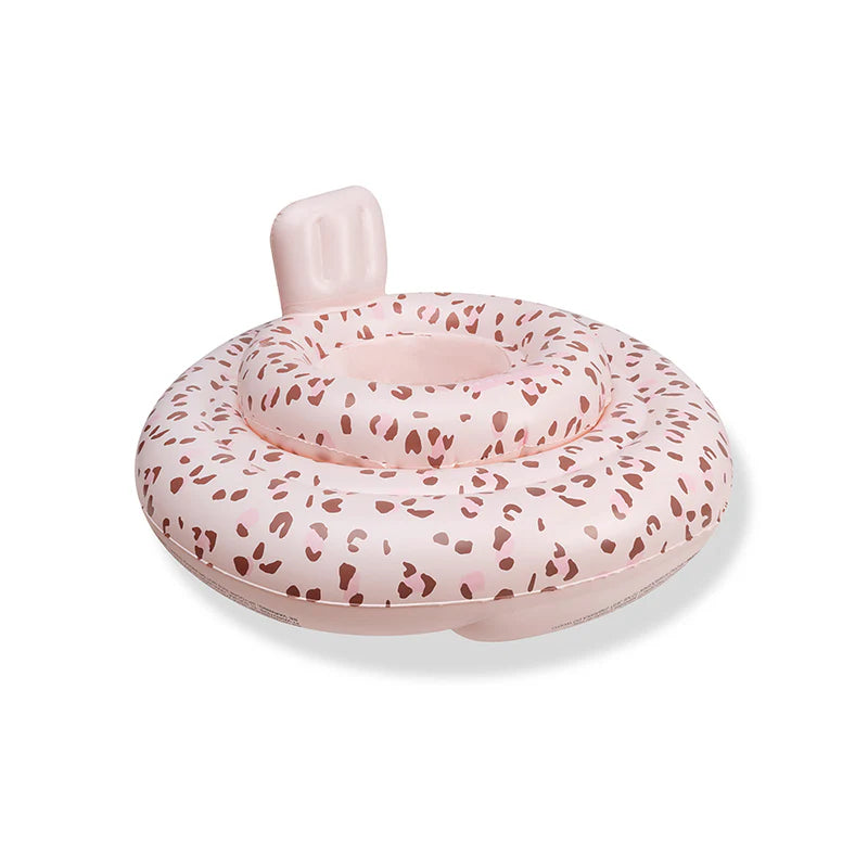 Sundkútur með sæti - Old Pink Leopard
