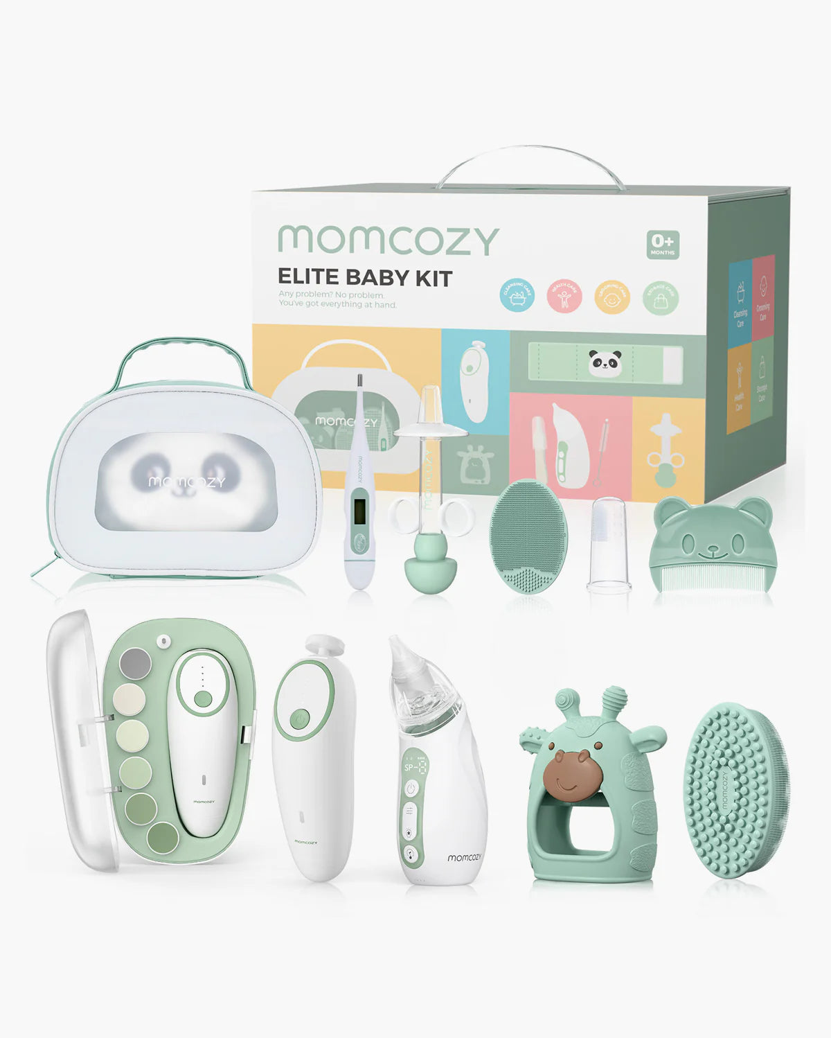 Momcozy Baby Elite Set – Allt-í-einu umhirðusetti fyrir ungbörn