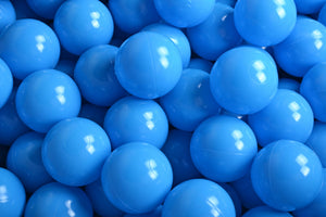 Dökk Bláir plastboltar 50 stk frá MeowBaby