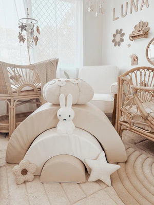 Regnboga kubbar Beige