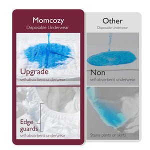 Momcozy Postpartum Disposable Underwear 12 PCS - Momcozy einnota nærbuxur eftir fæðingu (12 stk.)
