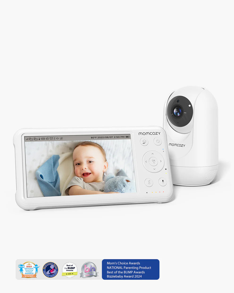 barnapíutæki með myndarvél - 1080P High, Performance Video Baby Monitor BM01