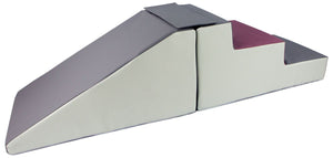 Midi Slide and Step kubbar Grátt/Fjólublátt