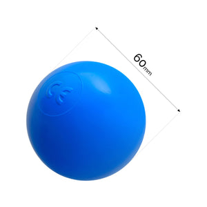 Dökk bláir plastboltar 50 stk frá Plush nest
