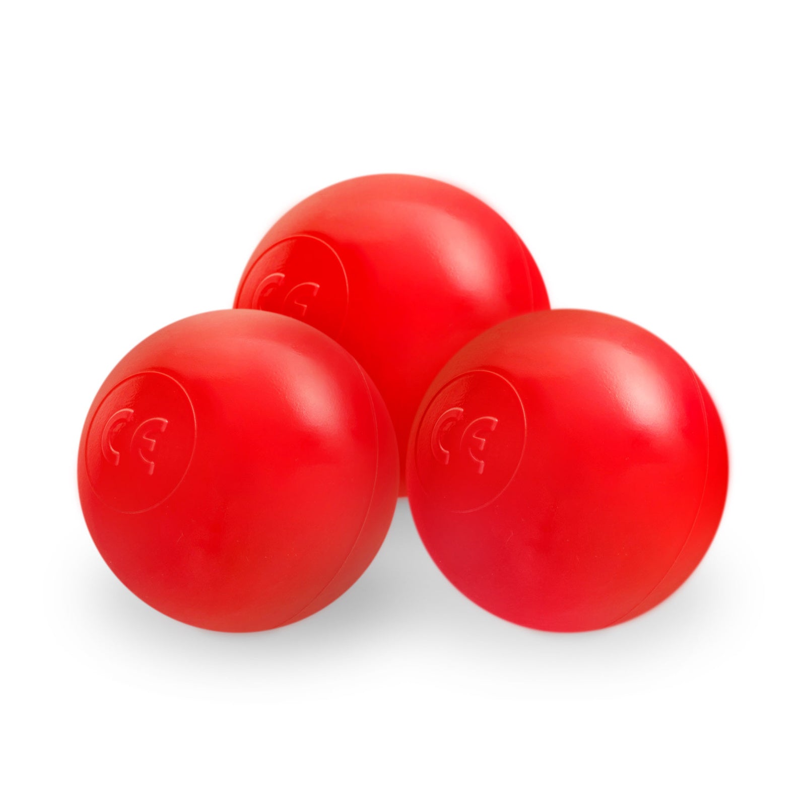 Rauðir plastboltar 50 stk frá Plush nest