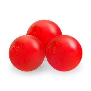 Rauðir plastboltar 50 stk frá Plush nest