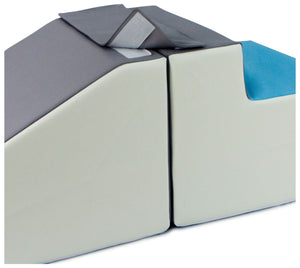 Midi Slide and Step kubbar Blátt/Grátt