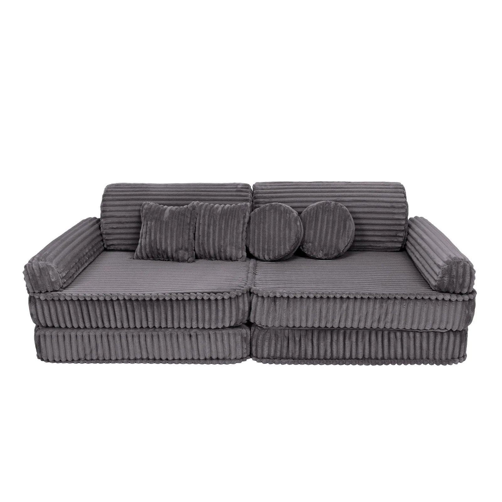 Modular Churros Leiksófi - jurassic grey