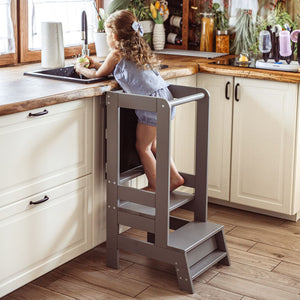 Kitchen Helper m. Krítartöflu Grár