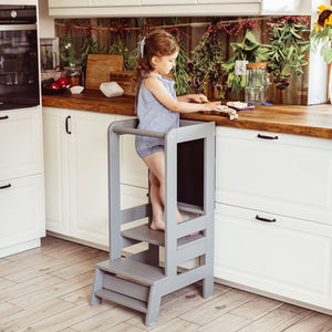 Kitchen Helper m. Krítartöflu Grár