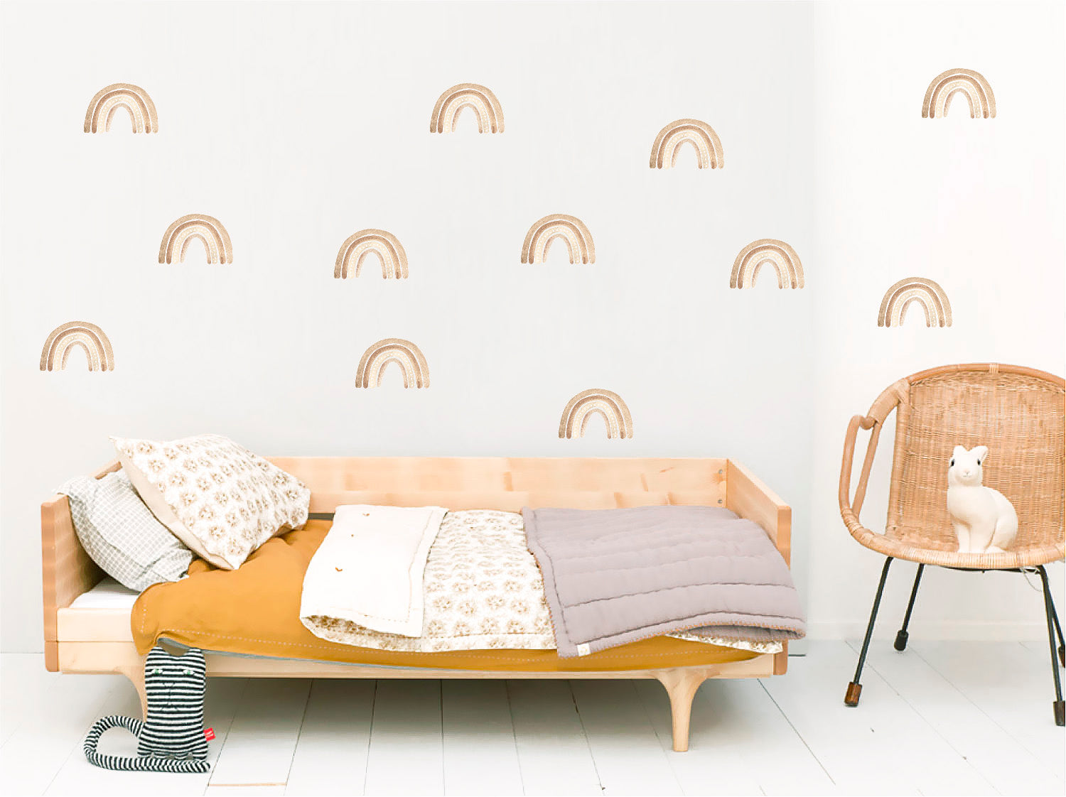 Regnbogi Beige Litlir 12stk