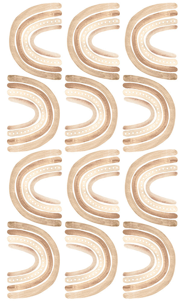 Regnbogi Beige Litlir 12stk