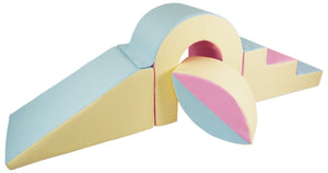 Step and Climb kubbar Pastel