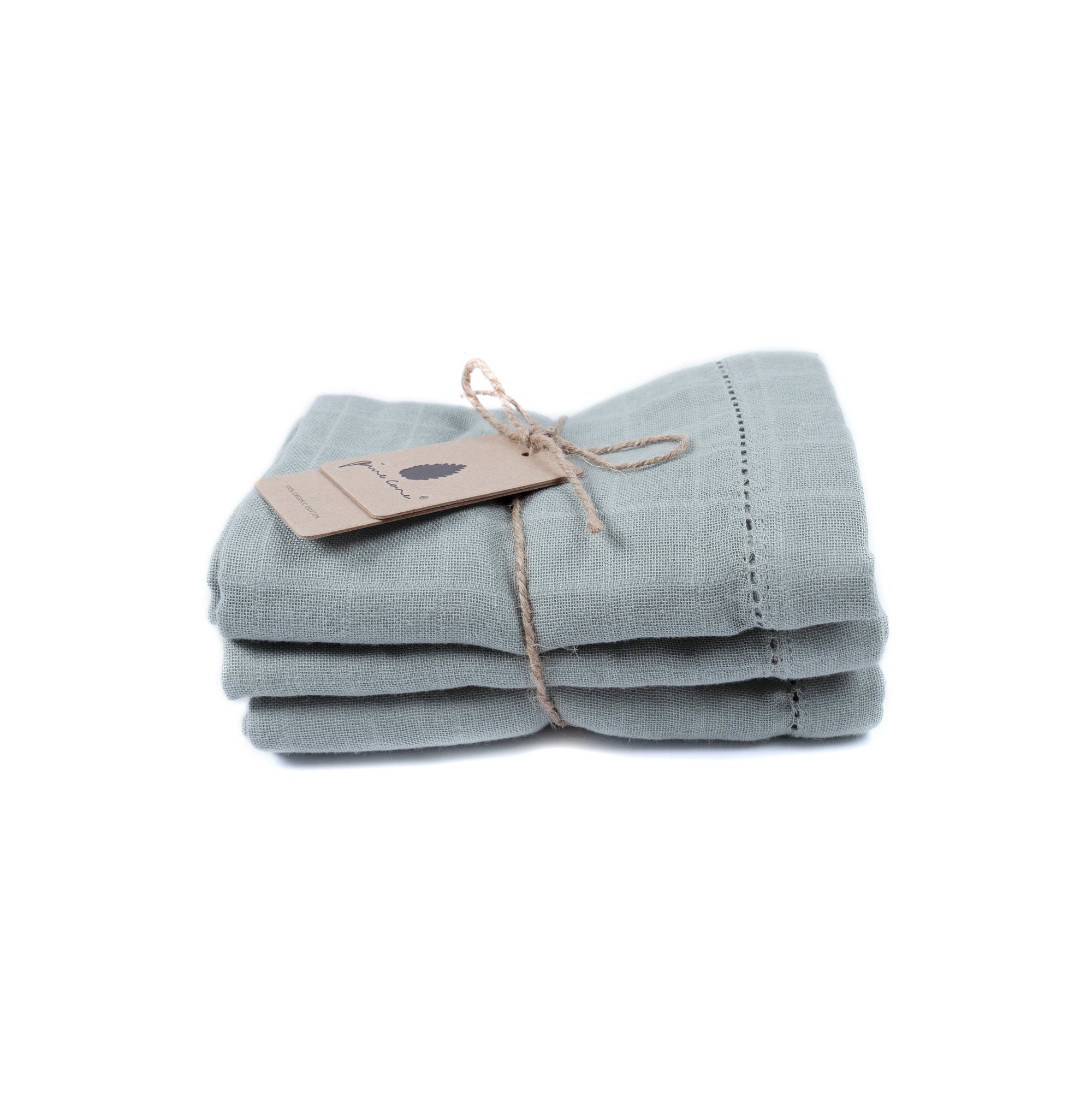 Taubleyjur Muslin Cloth 3 pack Salvie