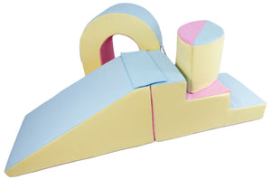 Step and Climb kubbar Pastel